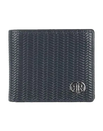 Cerruti 1881 Man Wallet Midnight Blue Size - Cow Leather