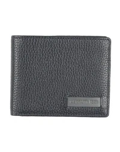 Cerruti 1881 Man Wallet Midnight Blue Size - Cow Leather