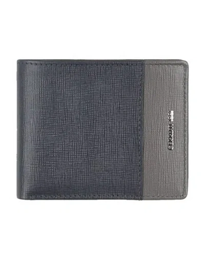 Cerruti 1881 Man Wallet Midnight Blue Size - Cow Leather