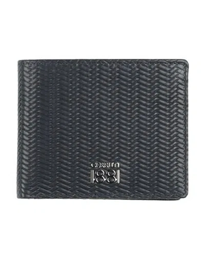 Cerruti 1881 Man Wallet Midnight Blue Size - Cow Leather