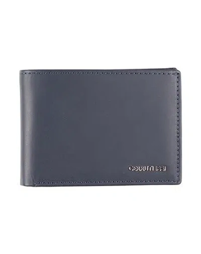 Cerruti 1881 Man Wallet Navy Size - Cow Leather