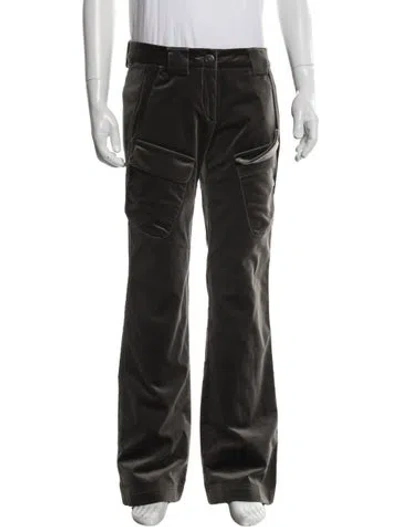 Pre-owned Cerruti 1881 Moto Pants In Black