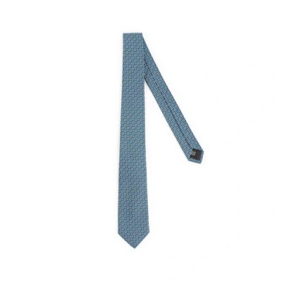 Cerruti 1881 Patterned Silk Tie In Blue