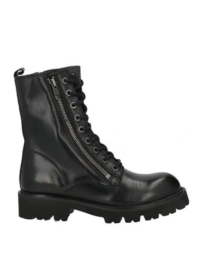Cerruti 1881 Woman Ankle Boots Black Size 6 Calfskin