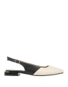 Cerruti 1881 Woman Ballet Flats Black Size 8 Cow Leather