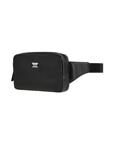 Cerruti 1881 Woman Belt Bag Black Size - Calfskin