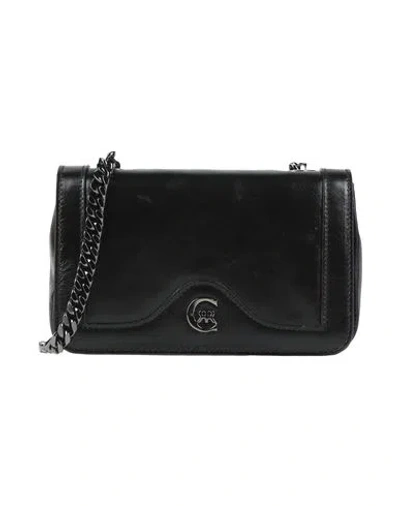Cerruti 1881 Woman Cross-body Bag Black Size - Calfskin