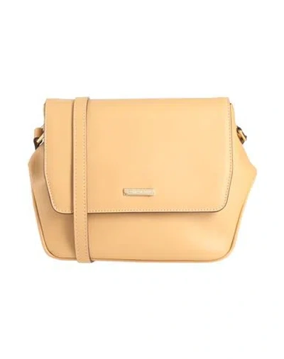 Cerruti 1881 Woman Cross-body Bag Sand Size - Leather In Beige