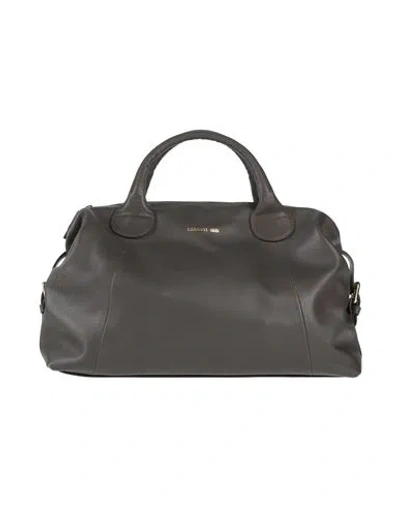 Cerruti 1881 Woman Handbag Lead Size - Calfskin In Grey