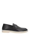 Cerruti 1881 Woman Loafers Black Size 6 Cow Leather In Black