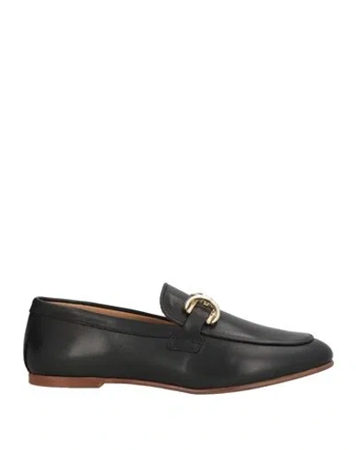 Cerruti 1881 Woman Loafers Black Size 8 Calfskin