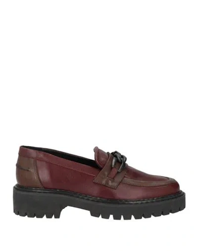 Cerruti 1881 Woman Loafers Brown Size 8 Cow Leather