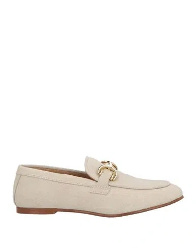 Cerruti 1881 Woman Loafers Off White Size 8 Cow Leather
