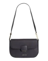 Cerruti 1881 Woman Shoulder Bag Dark Purple Size - Calfskin
