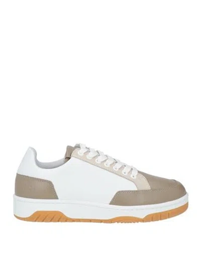 Cerruti 1881 Woman Sneakers Beige Size 8 Cow Leather In Multi