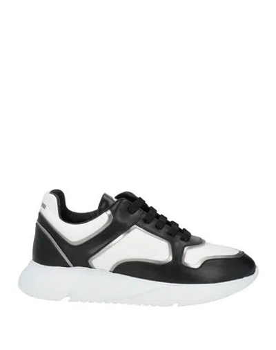 Cerruti 1881 Woman Sneakers Black Size 7 Calfskin