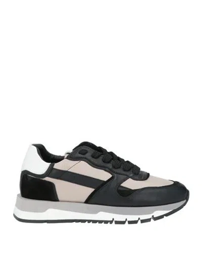 Cerruti 1881 Woman Sneakers Black Size 9 Leather