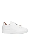 Cerruti 1881 Woman Sneakers White Size 8 Cow Leather In White