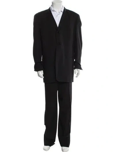 Pre-owned Cerruti 1881 Wool Two-piece Blazer In Black