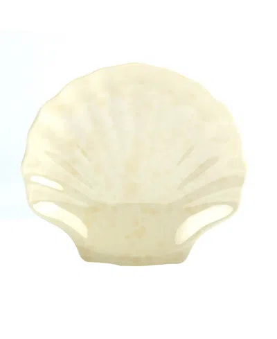 Certified International 3-d Scallop Set Of 6 Shell Candy Plate, Service For 6 In Miscellaneous