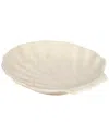 Certified International 3d Scallop Set Of 6 Shell Candy Plate