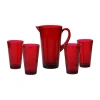 Certified International 5-pc. Acrylic Drinkware Set In Red