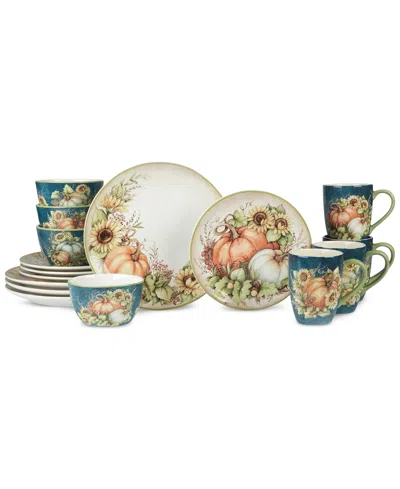 Certified International Autumn Breeze 16 Pc. Dinnerware Set, Service For 4 In Micscellan