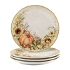 Certified International Autumn Breeze 4-pc. Earthenware Dinner Plate In Neutral