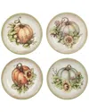Certified International Autumn Breeze Set Of 4 Soup Bowls