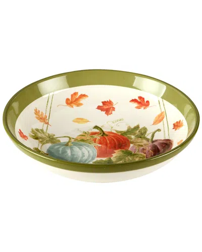 Certified International Autumn Harvest Serving Bowl In Multi