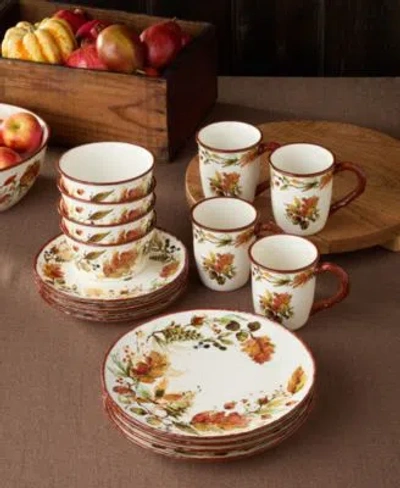 Certified International Autumn Meadows Dinnerware Collection In Multi