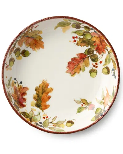 Certified International Autumn Meadows Set Of 4 Soup Bowls In Multi