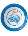 Certified International Beach House Crab Melamine Set Of 6 All Purpose Bowls