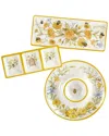 Certified International Bee Sweet 3pc Hostess Set In Multicolor