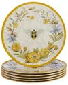 Certified International Bee Sweet Melamine All Purpose Bowls (set Of 6)