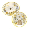 Certified International Bee Sweet Platter 2-pc. Serving Set In Yellow