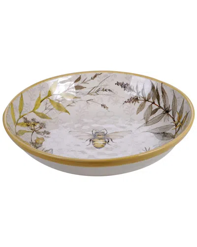 Certified International Bee Sweet Serving Bowl In Multicolor