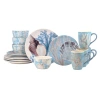 Certified International Beyond The Shore 16-pc. Earthenware Dinnerware Set In Blue