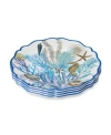 Certified International Certified Blue Lagoon Melamine Dinnerware Collection In No Color
