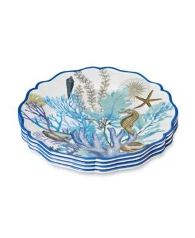 Certified International Certified Blue Lagoon Melamine Dinnerware Collection In No Color