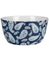 Certified International Bohemian Blue Deep Bowl In Blue