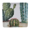 Certified International Cactus Verde 12.5" Serving Square Platter In Green