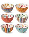 Certified International Caliente Set Of 6 All Purpose Bowls