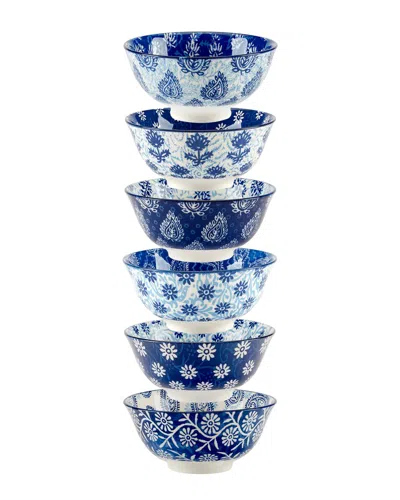 Certified International Carnival Set Of 6 All Purpose Bowls