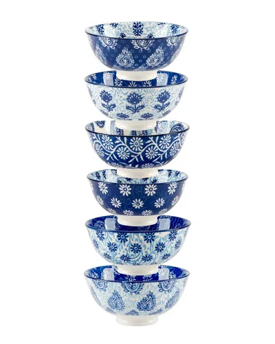 CERTIFIED INTERNATIONAL CERTIFIED INTERNATIONAL CARNIVAL SET OF 6 ALL PURPOSE BOWLS