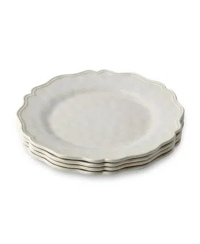 Certified International Certified Isabella Crackle Melamine Dinnerware Collection In Teal