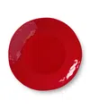Certified International Berry Red Christmas Round Platter In Multi