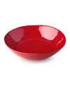 Certified International Christmas Serving Bowl In Red