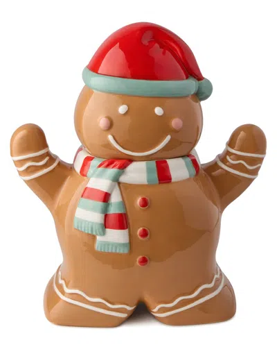 CERTIFIED INTERNATIONAL CERTIFIED INTERNATIONAL CHRISTMAS WHIMSY GINGERBREAD 3D COOKIE JAR