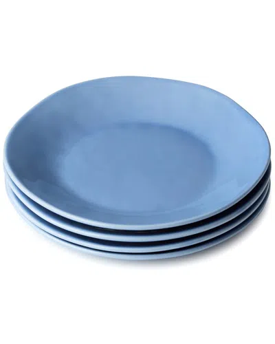 Certified International Cloudy Sky Set Of 4 Salad Plates